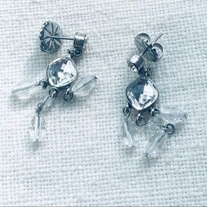 Anthropologie Rhinestone earrings